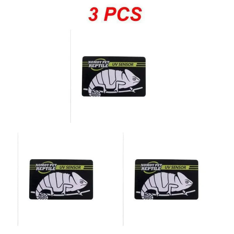 UVB Tester for Reptiles - 5-1 Piece UVA UVB Lamp Test Card