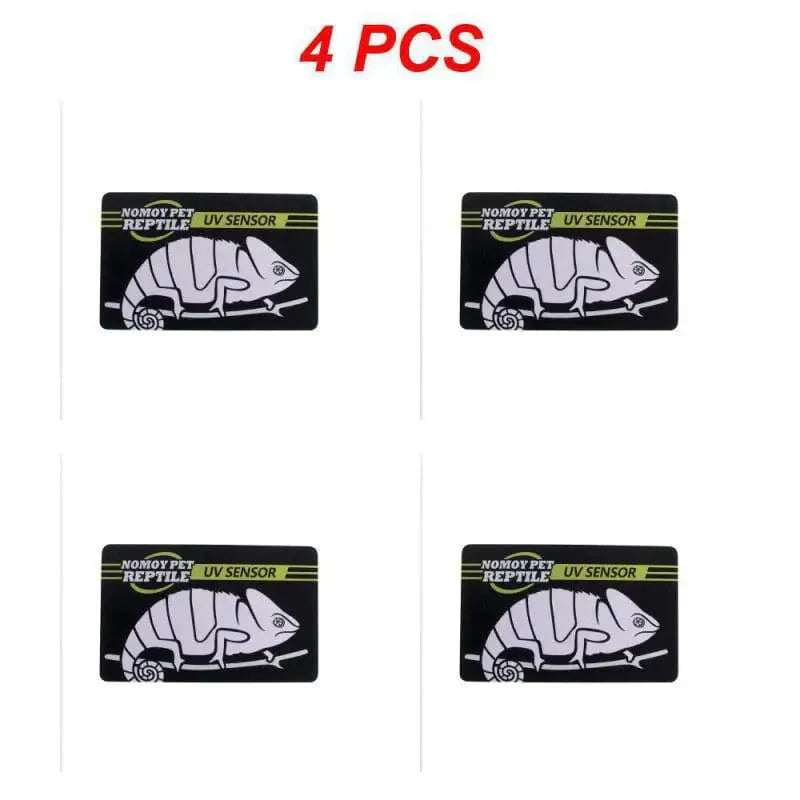 UVB Tester for Reptiles - 5-1 Piece UVA UVB Lamp Test Card