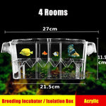Multifunctional Aquarium Incubator with Transparent Design