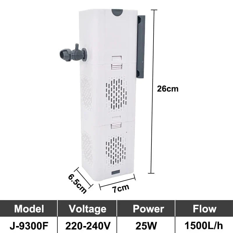 Unterwasserfilterpumpe für Aquarium – Leiser Luftaerator 220V