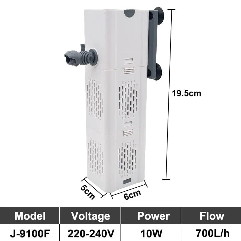 Unterwasserfilterpumpe für Aquarium – Leiser Luftaerator 220V
