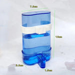 Automatic Water Dispenser and Food Feeder for Birds – Accessories for Parrot Cages
