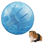 Abnehmbare Kunststoff-Hamsterkugel für Kleintiere – Spielzeug für Haustiere in Gelb, Blau, Rosa