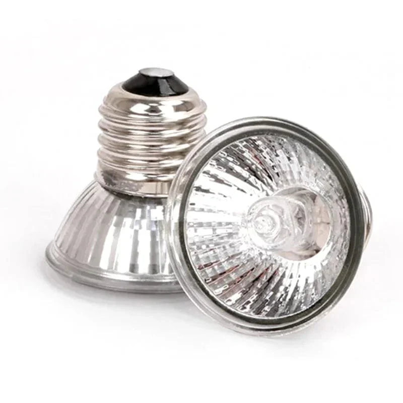 E27 UVA Heat Lamp for Reptiles – 25/50/75W Heating Bulb for Pets