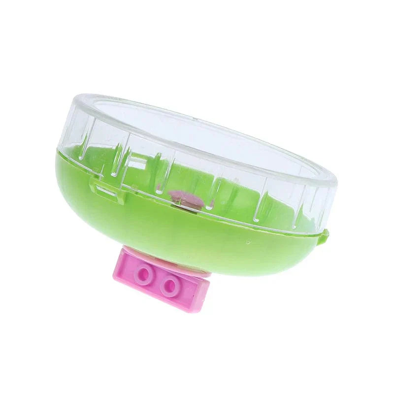 11 cm Plastic Hamster Wheel – Small Animal Toy, Cage Accessory