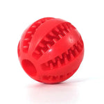 Interactive Rubber Ball for Dogs - Dental Cleaning Toy for Small and Large Dogs as well as Cats