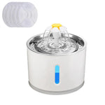 Smart Automatic Pet Water Fountain with LED and 2.4L Capacity
