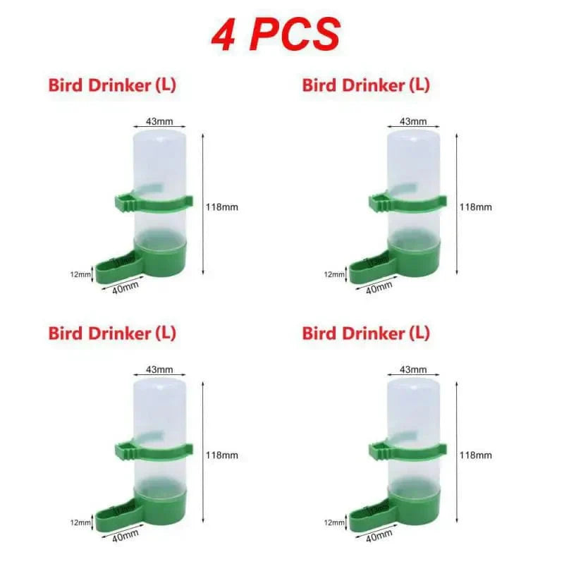 Automatic Bird Drinker for Pets - 1/2/4 Pcs