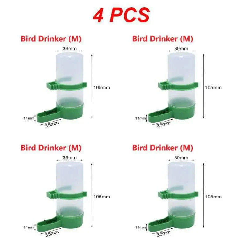 Automatic Bird Drinker for Pets - 1/2/4 Pcs