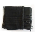 10 Pcs Mesh Filter Media Bags for Pond and Aquarium - Bio Ball Carbon Ammonia Isolation, White Black