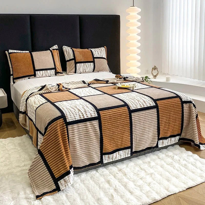 Gemütliche Wohndecke - Ideal für Sofa und Bett
