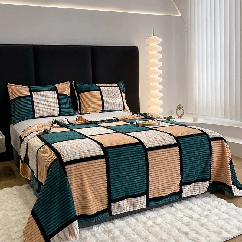 Gemütliche Wohndecke - Ideal für Sofa und Bett