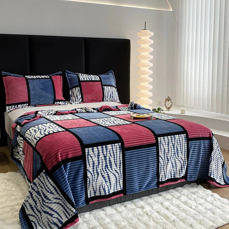 Gemütliche Wohndecke - Ideal für Sofa und Bett