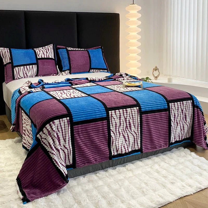 Gemütliche Wohndecke - Ideal für Sofa und Bett
