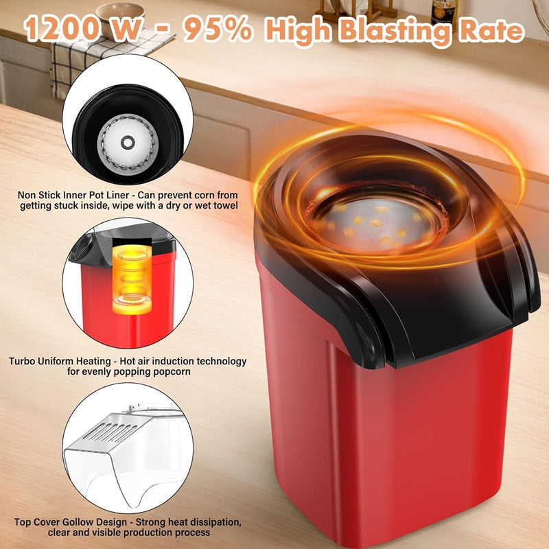 Mini Popcorn Machine – Compact Popcorn Maker