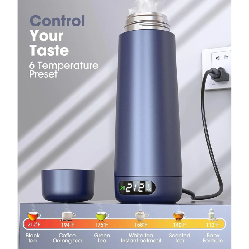 Portable Electric Stainless Steel Travel Kettle