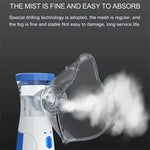 Portable Mesh Nebulizer for Adults and Children – Easy Breathing Aid
