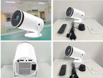 Portable Mini Projector with Android 12 and 130-inch Projection