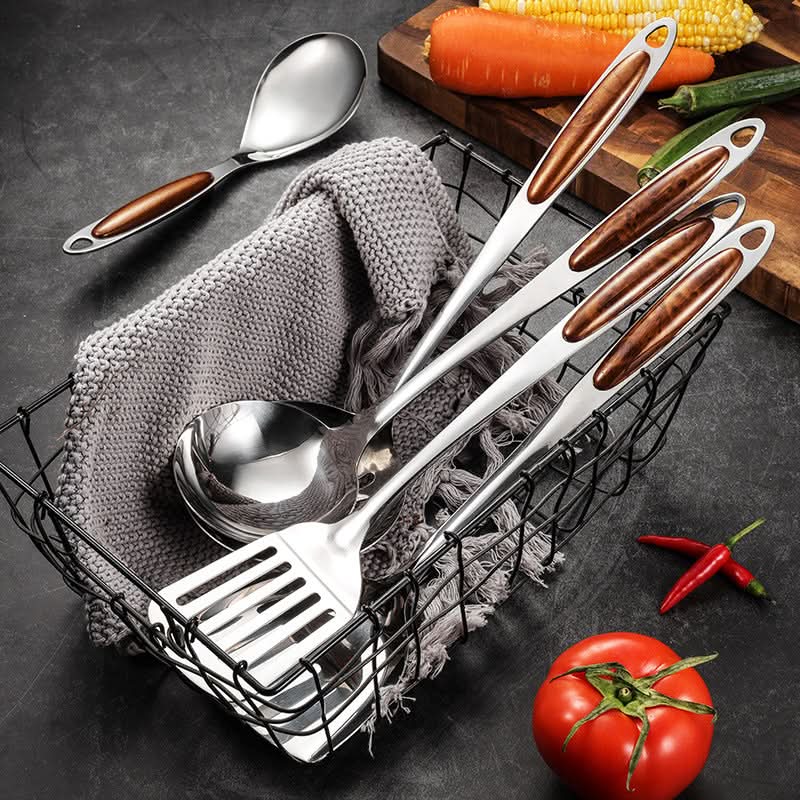 Stainless Steel Kitchen Tool Set - Ergonomic and Long-lasting