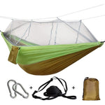 Hammock with mosquito net for campers – parachute material