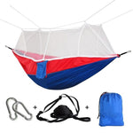 Hammock with mosquito net for campers – parachute material