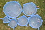 6 Reusable and Stretchable Silicone Tank Lids