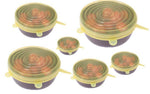 6 Reusable and Stretchable Silicone Tank Lids