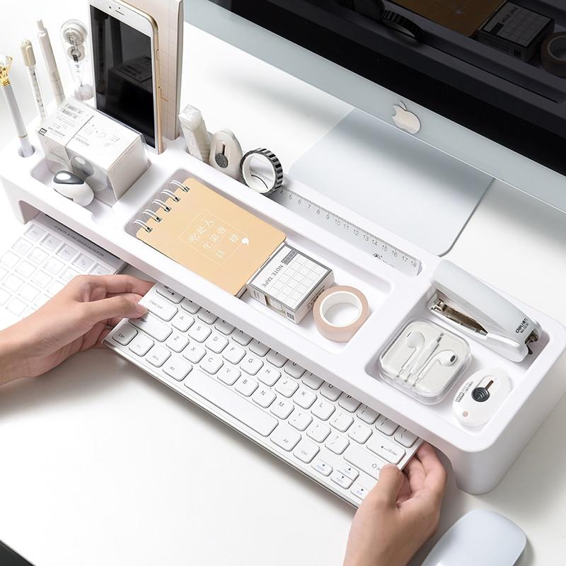 Storage Shelf Organizer for Computer Workstations