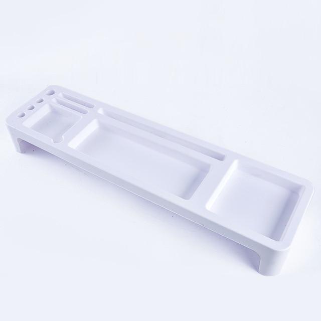 Storage Shelf Organizer for Computer Workstations