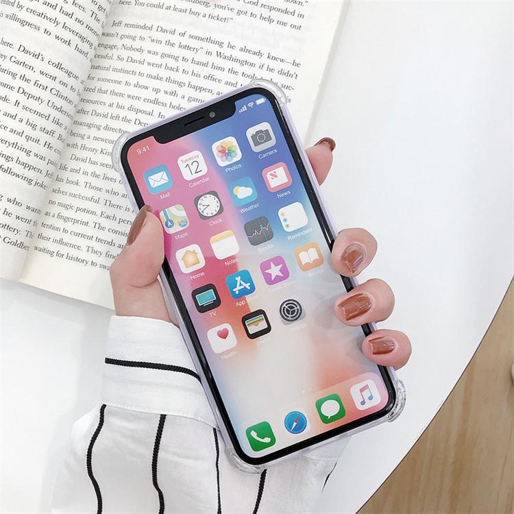 Matte Silicone Case for iPhone with Ring