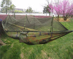 Hammock with mosquito net for campers – parachute material
