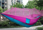 Hammock with mosquito net for campers – parachute material