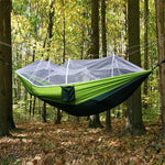 Hammock with mosquito net for campers – parachute material