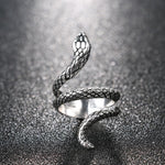 Snake Ring in Silver - Elegant Piece of Jewelry