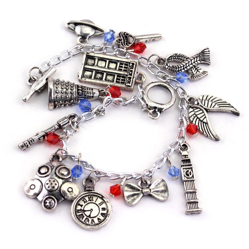 Doctor Who Style Charm Bracelet