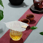 2 creative tea infusers made from Bodhi leaves
