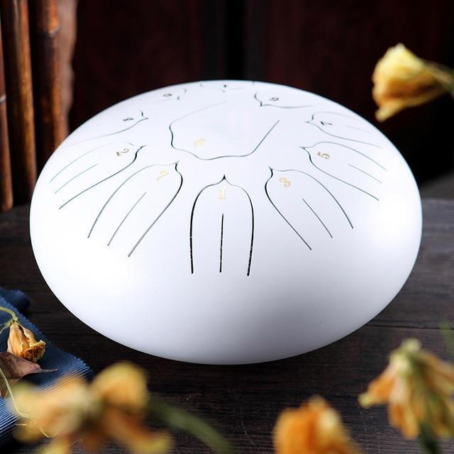 6 Inch 8-Note Steel Tongue Drum | HarmoniX