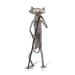 Charmante Katzenmusiker Skulptur für Ihr Zuhause