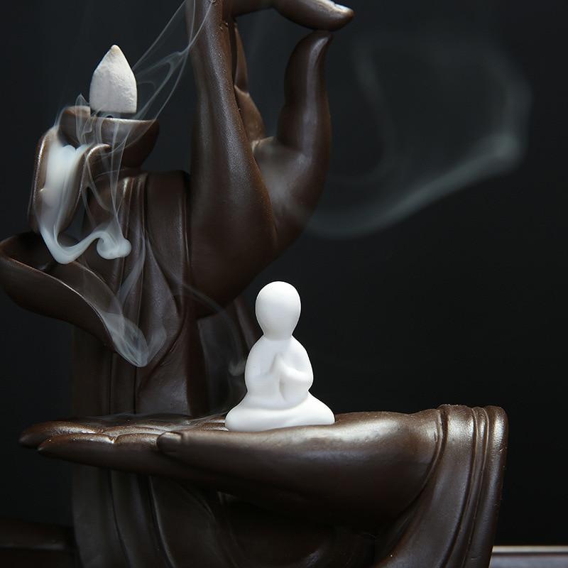 Räuchergefäß mit Buddha-Hand | ZenAura