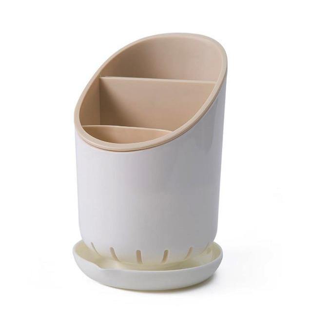 Multifunctional Kitchen Cutlery Holder with Storage System