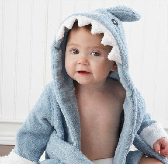 Weiches Kapuzenhandtuch für Kinder mit niedlichem Design