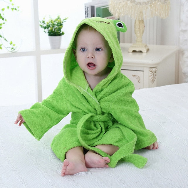 Weiches Kapuzenhandtuch für Kinder mit niedlichem Design