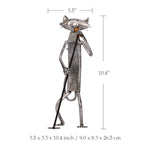 3 Mini Katzen Skulpturen für Musiker – Moderne Dekoration