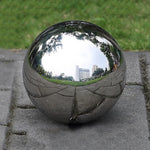 Shiny Stainless Steel Decorative Sphere for the Garden