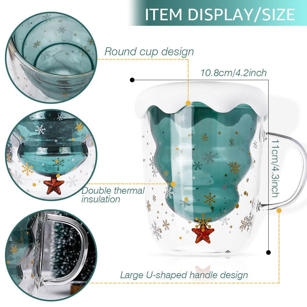 Double-walled Christmas Coffee Mug | FrostyMug