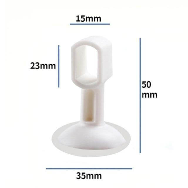 10er Set Silikon Türstopper