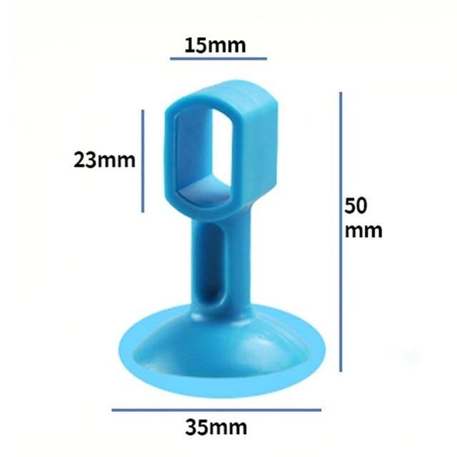 10er Set Silikon Türstopper