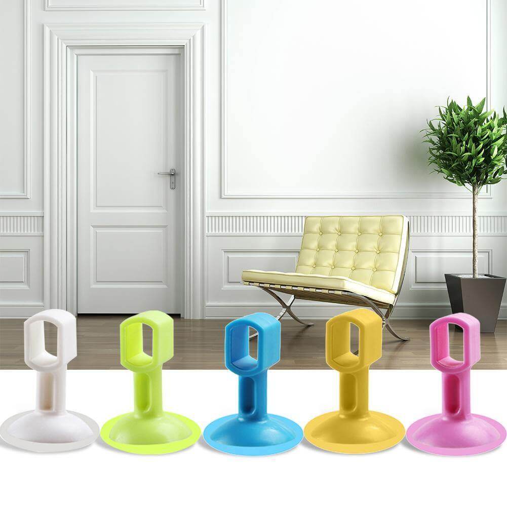 10er Set Silikon Türstopper