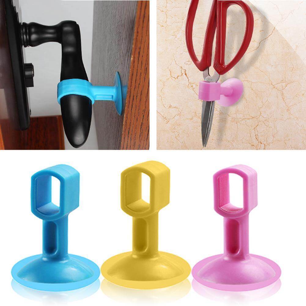 10-Piece Silicone Door Stopper Set | FlexiGuard