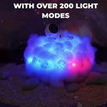 Bunte Wolken-Nachtlampe für Astronauten